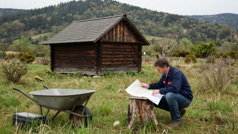 Maison sans permis de construire sur terrain non constructible, habitation illégale